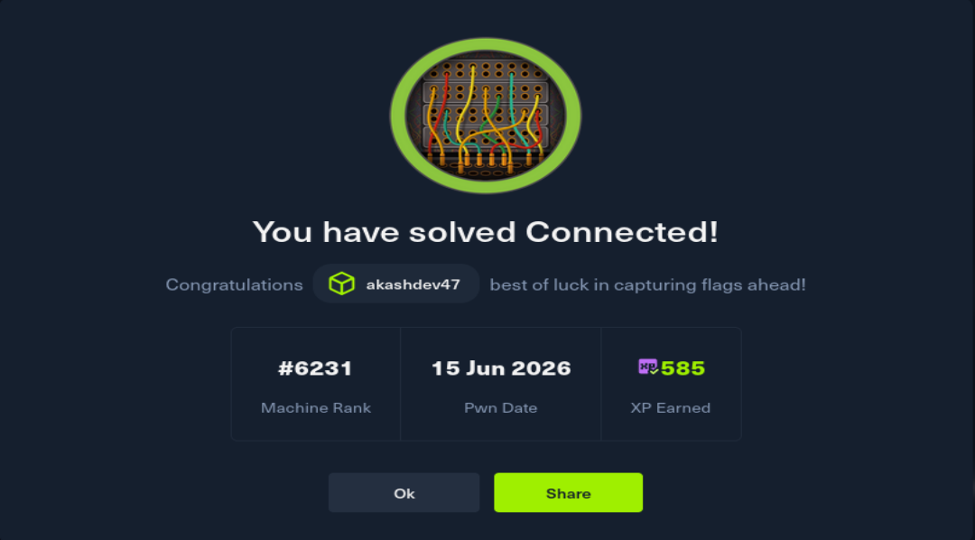 Hack The Box - Connected Machine